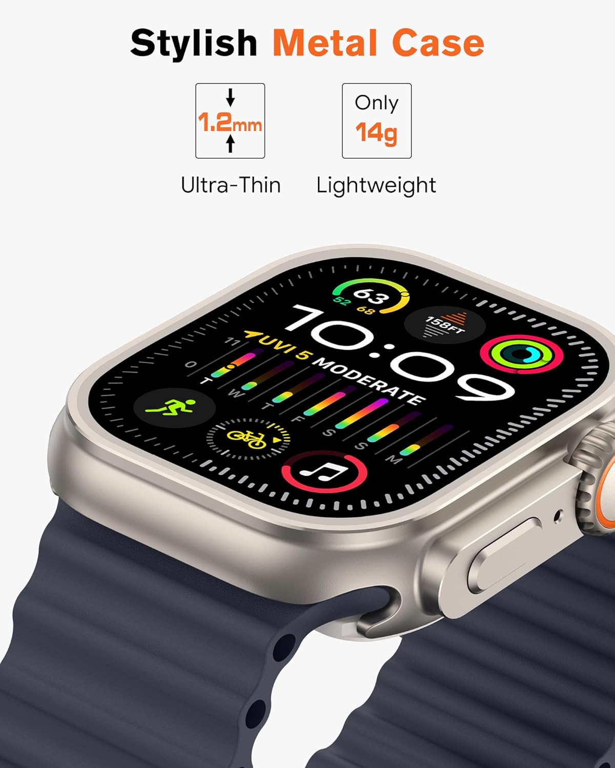 Apple Watch becomes a waterproof case in seconds, and an ultra second-generation 360 all-inclusive waterproof case and film integrated watch case in seconds.