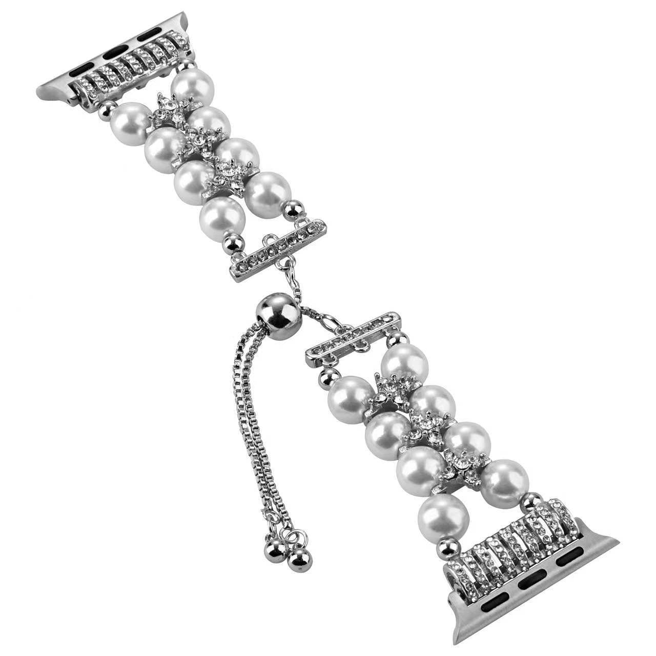 Pallaband ™️ Strap Premium Diamond Pearl Bracelet - ANI-TECH