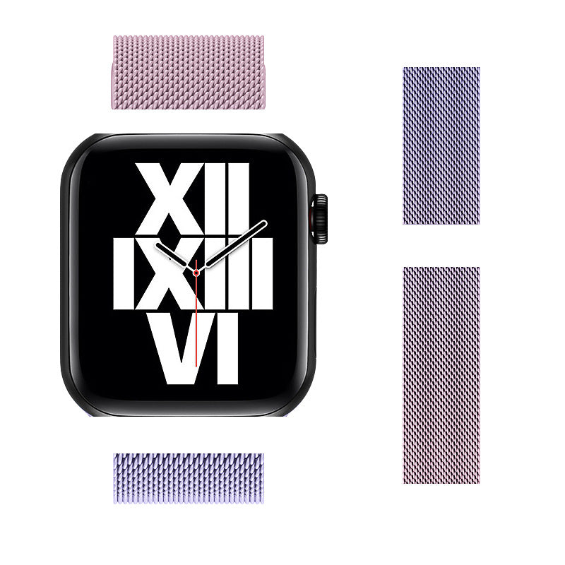 Pallaband ™️ Milanese iwatch1-9th Generation SE Stainless Steel Magnetic Buckle Strap - ANI-TECH