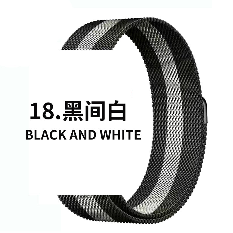 Pallaband ™️ Milanese iwatch1-9th Generation SE Stainless Steel Magnetic Buckle Strap - ANI-TECH