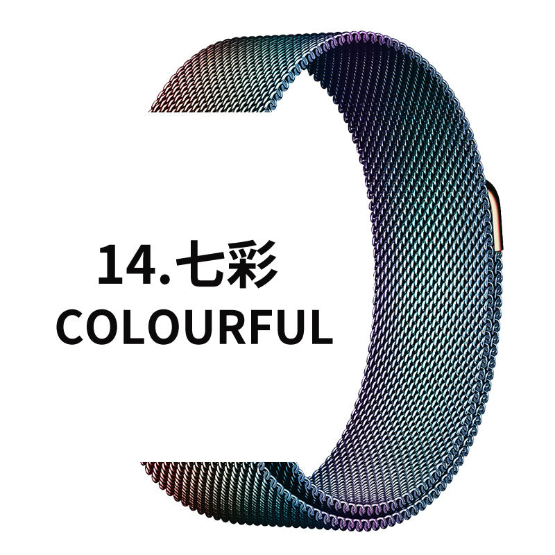 Pallaband ™️ Milanese iwatch1-9th Generation SE Stainless Steel Magnetic Buckle Strap - ANI-TECH