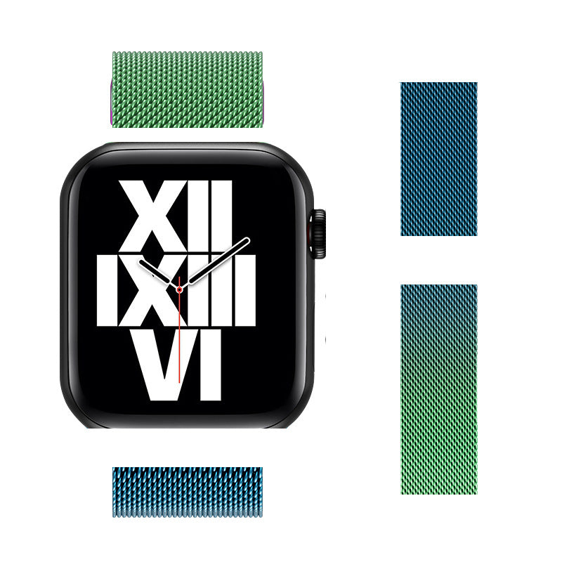 Pallaband ™️ Milanese iwatch1-9th Generation SE Stainless Steel Magnetic Buckle Strap - ANI-TECH