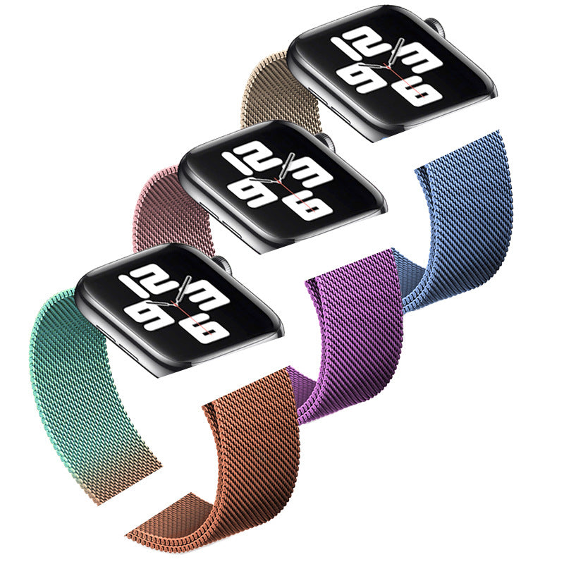 Pallaband ™️ Milanese iwatch1-9th Generation SE Stainless Steel Magnetic Buckle Strap - ANI-TECH