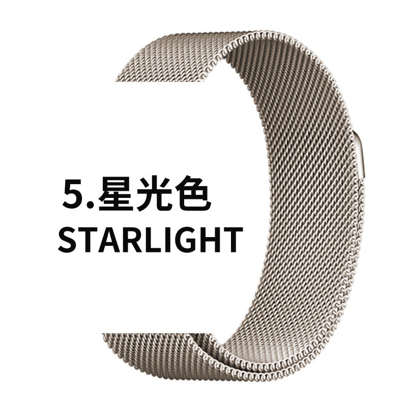Pallaband ™️ Milanese iwatch1-9th Generation SE Stainless Steel Magnetic Buckle Strap - ANI-TECH
