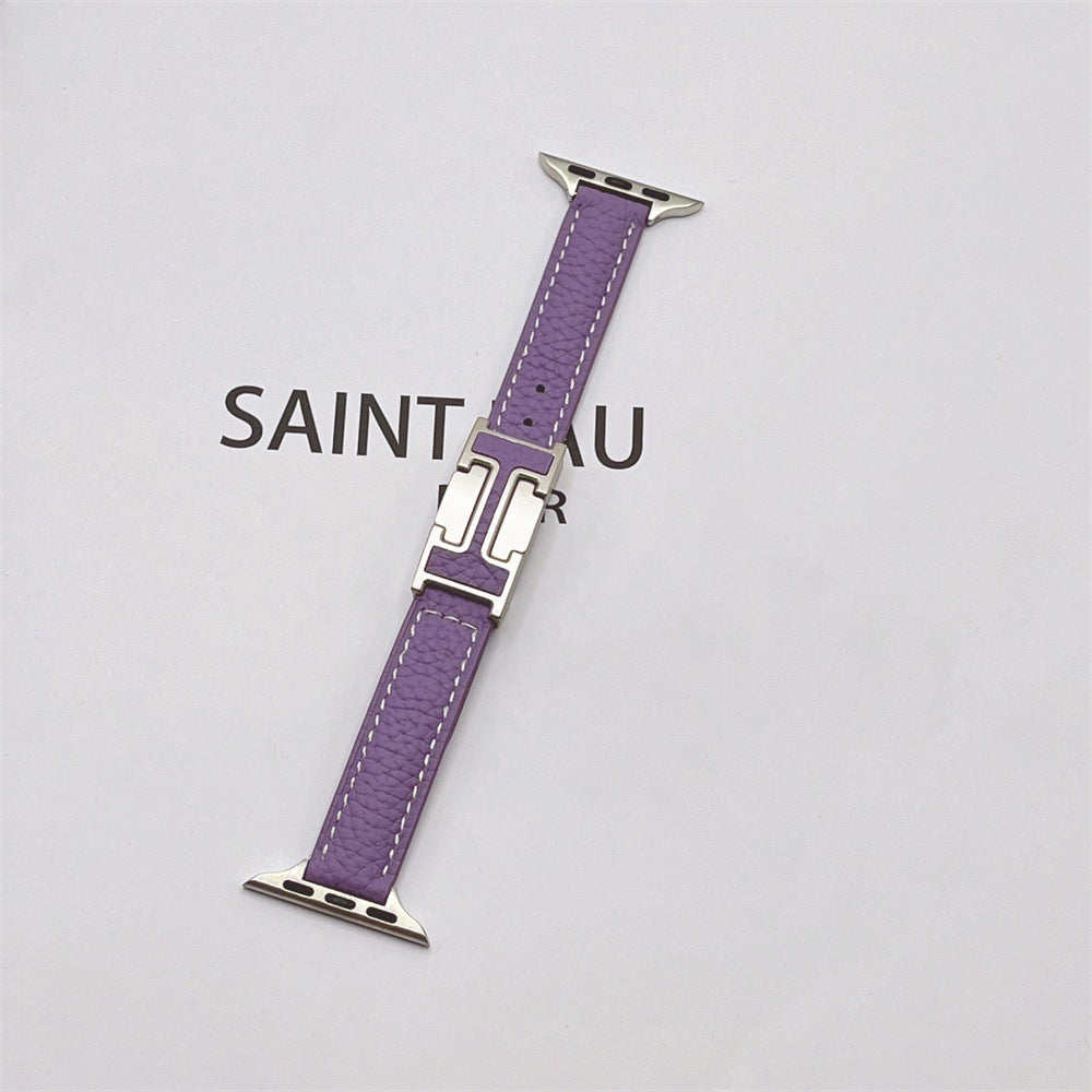 Pallaband ™️ Fine Edge Litchi H Magnetic Buckle Strap - ANI-TECH