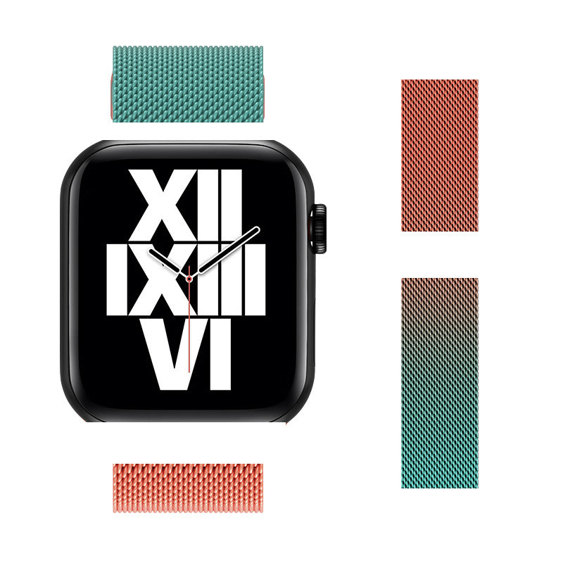 Pallaband ™️ Milanese iwatch1-9th Generation SE Stainless Steel Magnetic Buckle Strap - ANI-TECH
