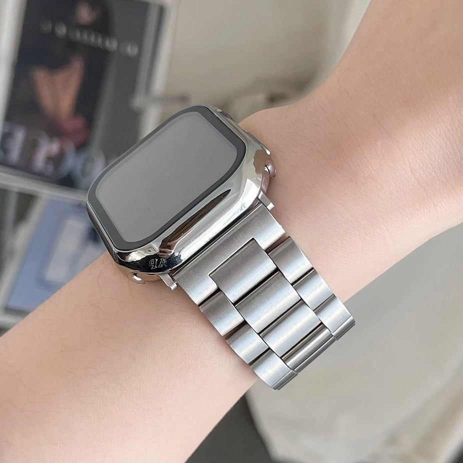 Three Metal Wristbands Men's and Women's Premium Steel Strap Strap