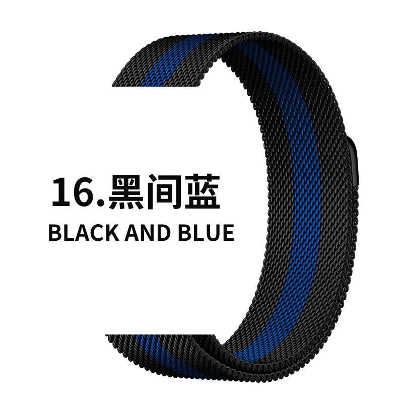Pallaband ™️ Milanese iwatch1-9th Generation SE Stainless Steel Magnetic Buckle Strap - ANI-TECH