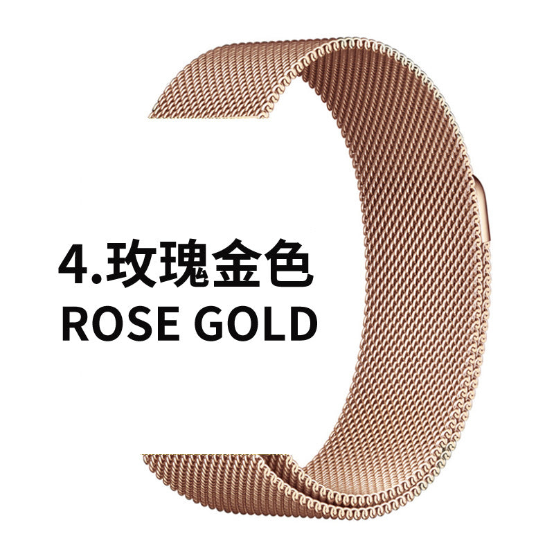 Pallaband ™️ Milanese iwatch1-9th Generation SE Stainless Steel Magnetic Buckle Strap - ANI-TECH