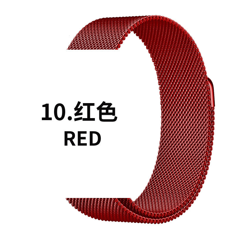 Pallaband ™️ Milanese iwatch1-9th Generation SE Stainless Steel Magnetic Buckle Strap - ANI-TECH