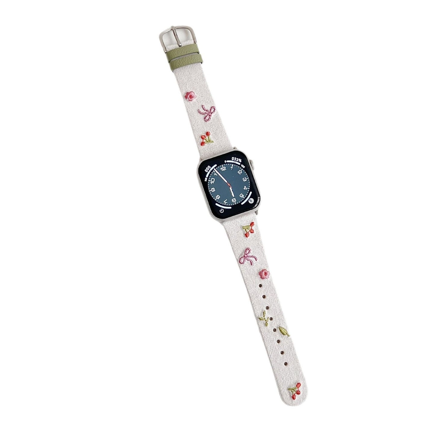 Pallaband™️ Bow cherry thorn leather strap - ANI-TECH