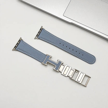 PallaBand Magnetic Buckle Lychee Leather Strap (For iWatch) - ANI-TECH