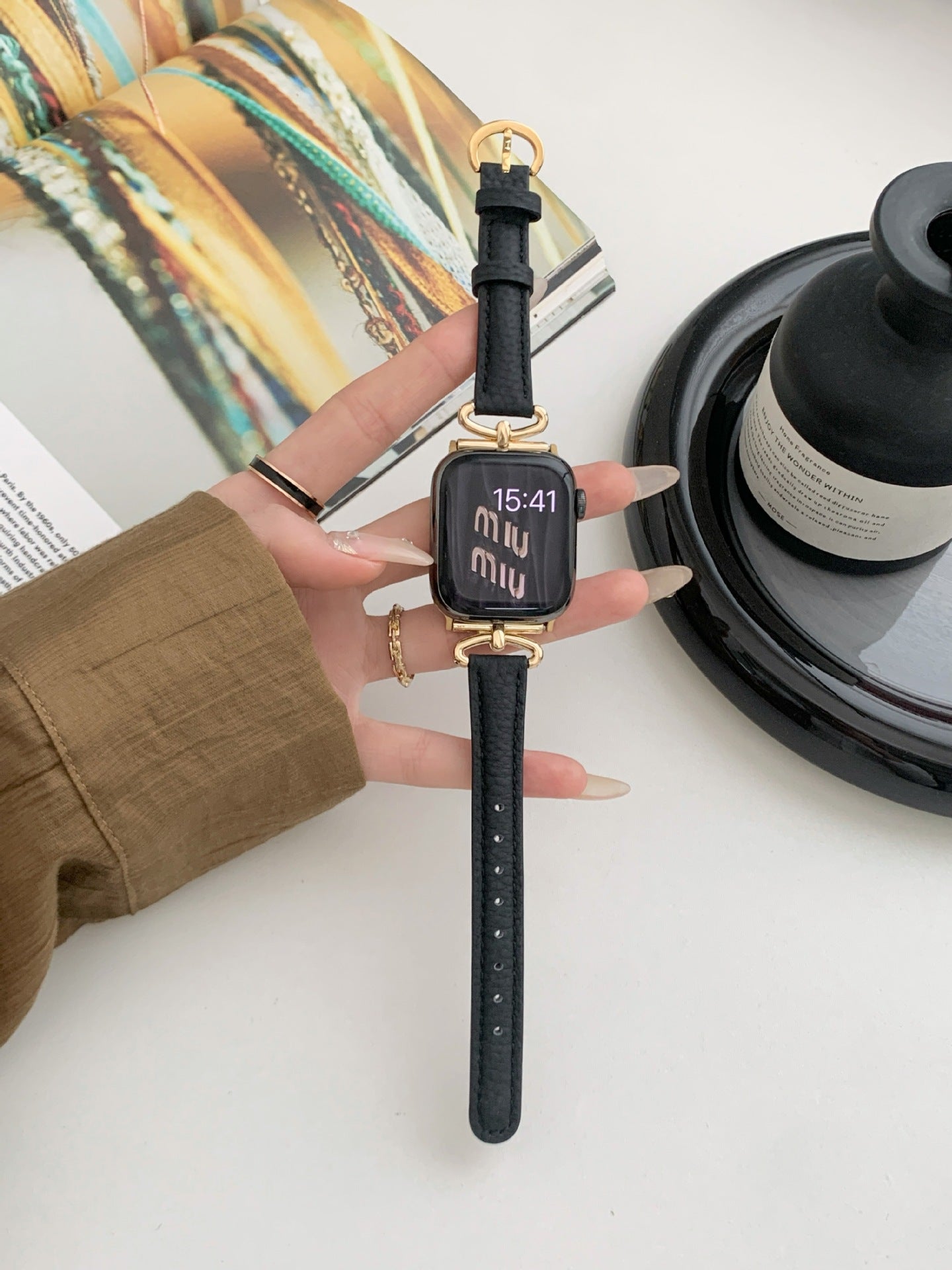 PallaBand niche Korean leather strap (iwatch) - ANI-TECH