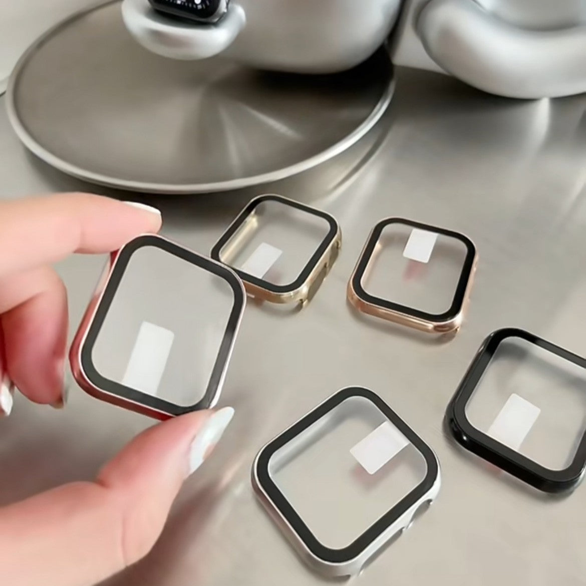PallaBand aluminum alloy is a protective shell film integrated (iwatch) - ANI-TECH
