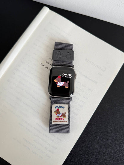PallaBand Sausage Graffiti Nylon Magnetic Strap (iWatch) - ANI-TECH