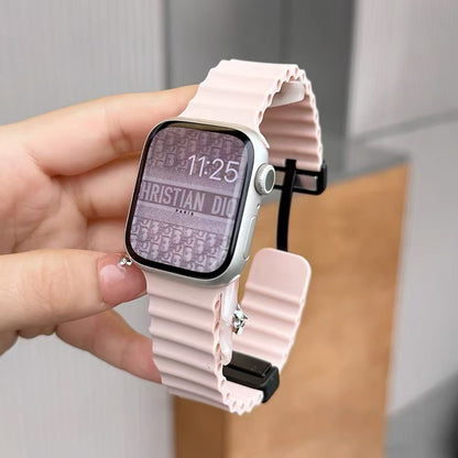 PallaBand Marine Breathable Silicone Magnetic Strap (For iWatch) - ANI-TECH