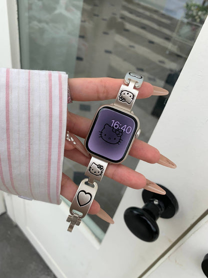 Pallaband™️ Love kt cat metal strap - ANI-TECH