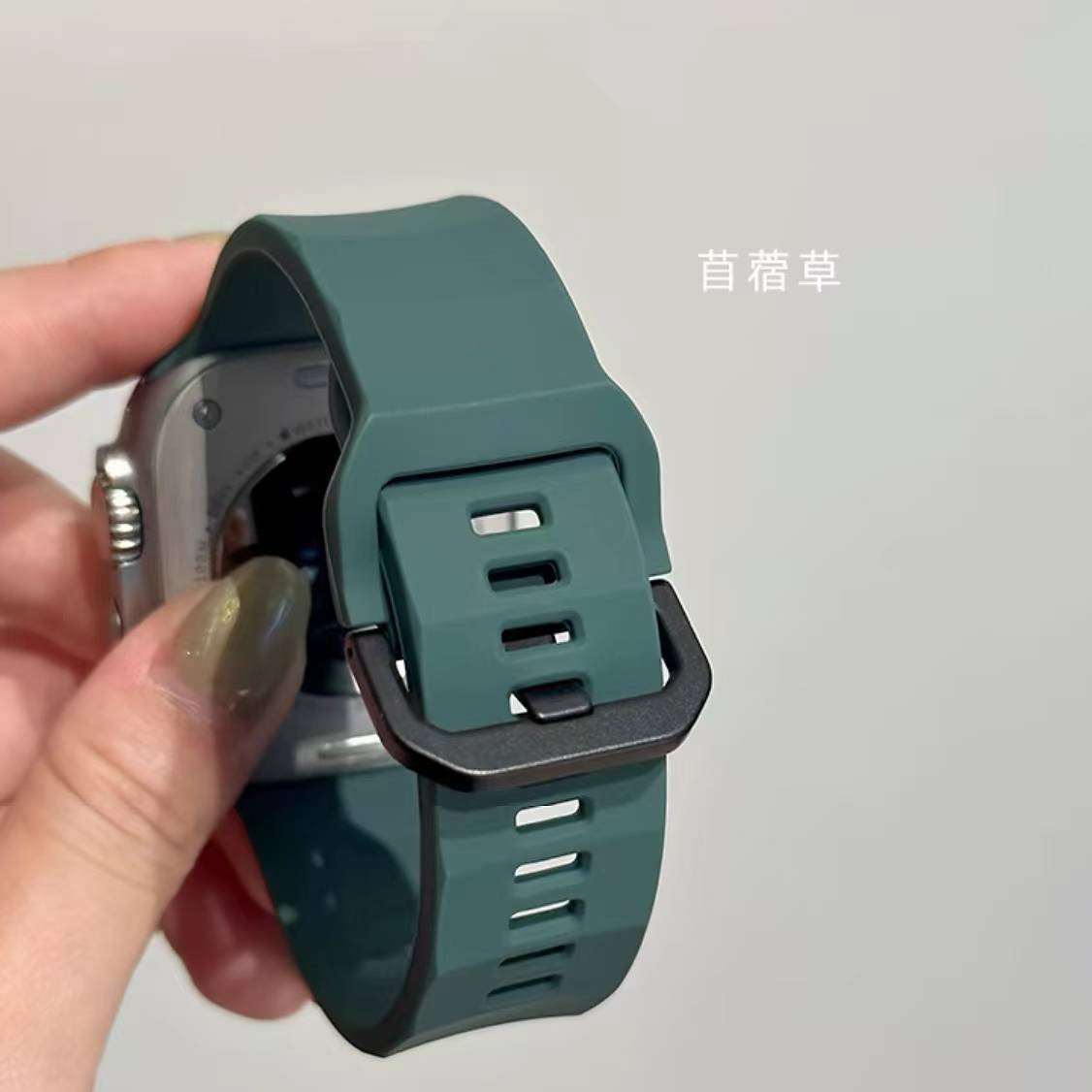 PallaBand with Wave Sports Silicone Watch Strap (for iWatch) - ANI-TECH