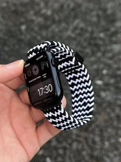 PallaBand Simple Textured Nylon Braided Magnetic Strap (iWatch) - ANI-TECH