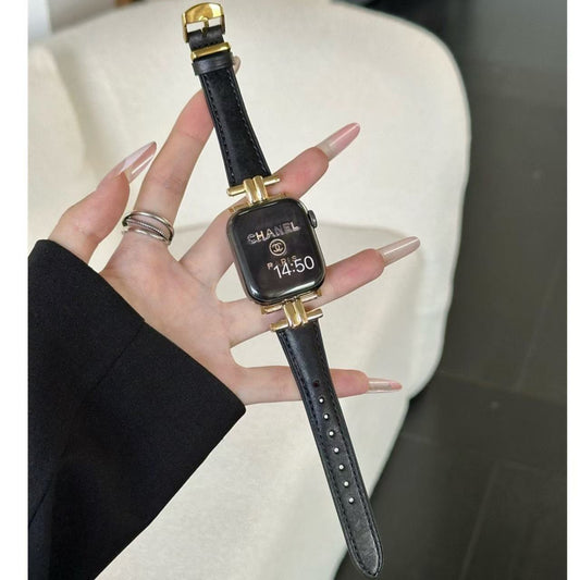 PallaBand Arc de Triomphe Vintage Leather Strap (iWatch) - ANI-TECH