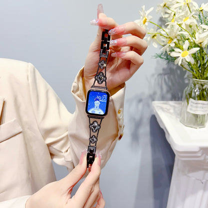 PallaBand Diamond Clover Metal Bracelet (iwatch) - ANI-TECH