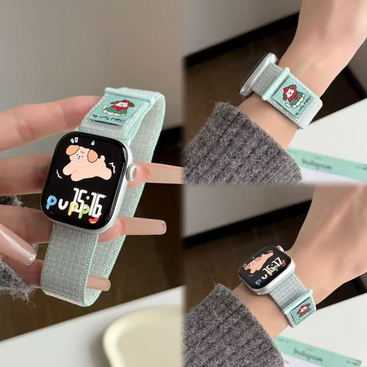 PallaBand Velcro Nylon Loop Sport Strap (iWatch) - ANI-TECH