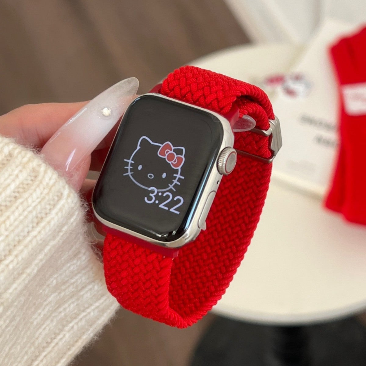 Nylon Braided KT Cat Magnetic Buckle Strap - ANI-TECH