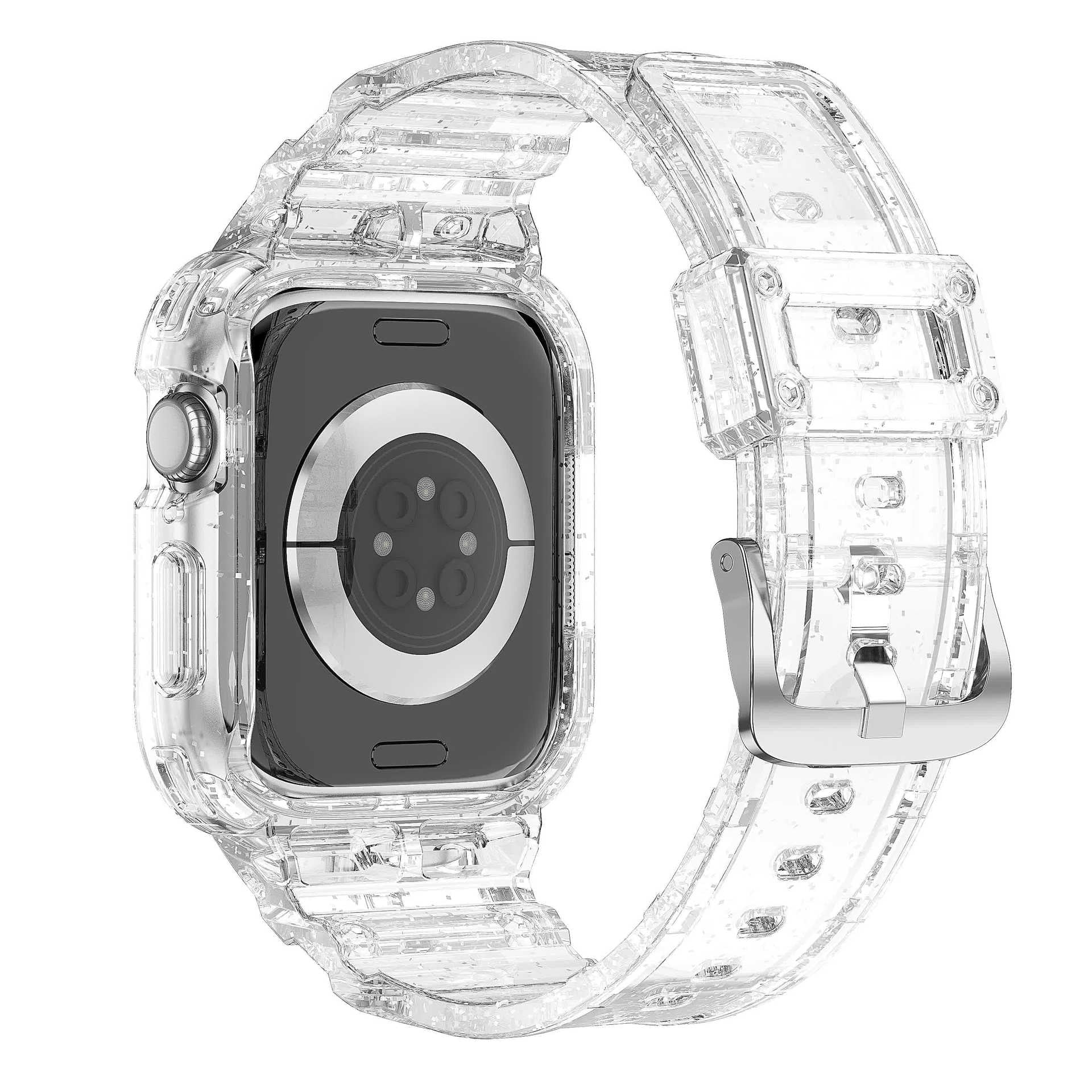 PallaBand Integrated Glacier Strap TPU Protective Case (iWatch) - ANI-TECH