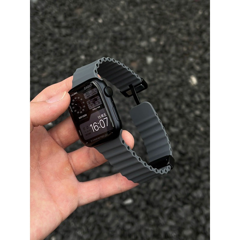 PallaBand Marine Breathable Silicone Magnetic Strap (For iWatch) - ANI-TECH