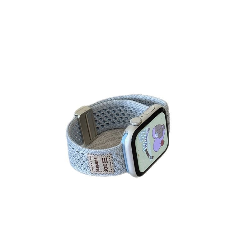 PallaBand Breathable Knitted Sports Label Magnetic Buckle Strap (iWatch) - ANI-TECH