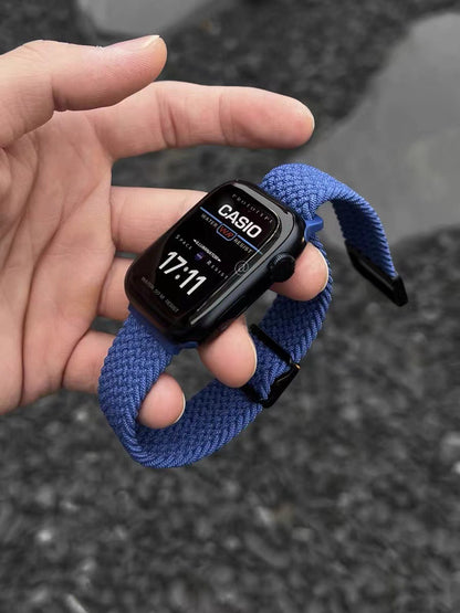 PallaBand Simple Textured Nylon Braided Magnetic Strap (iWatch) - ANI-TECH