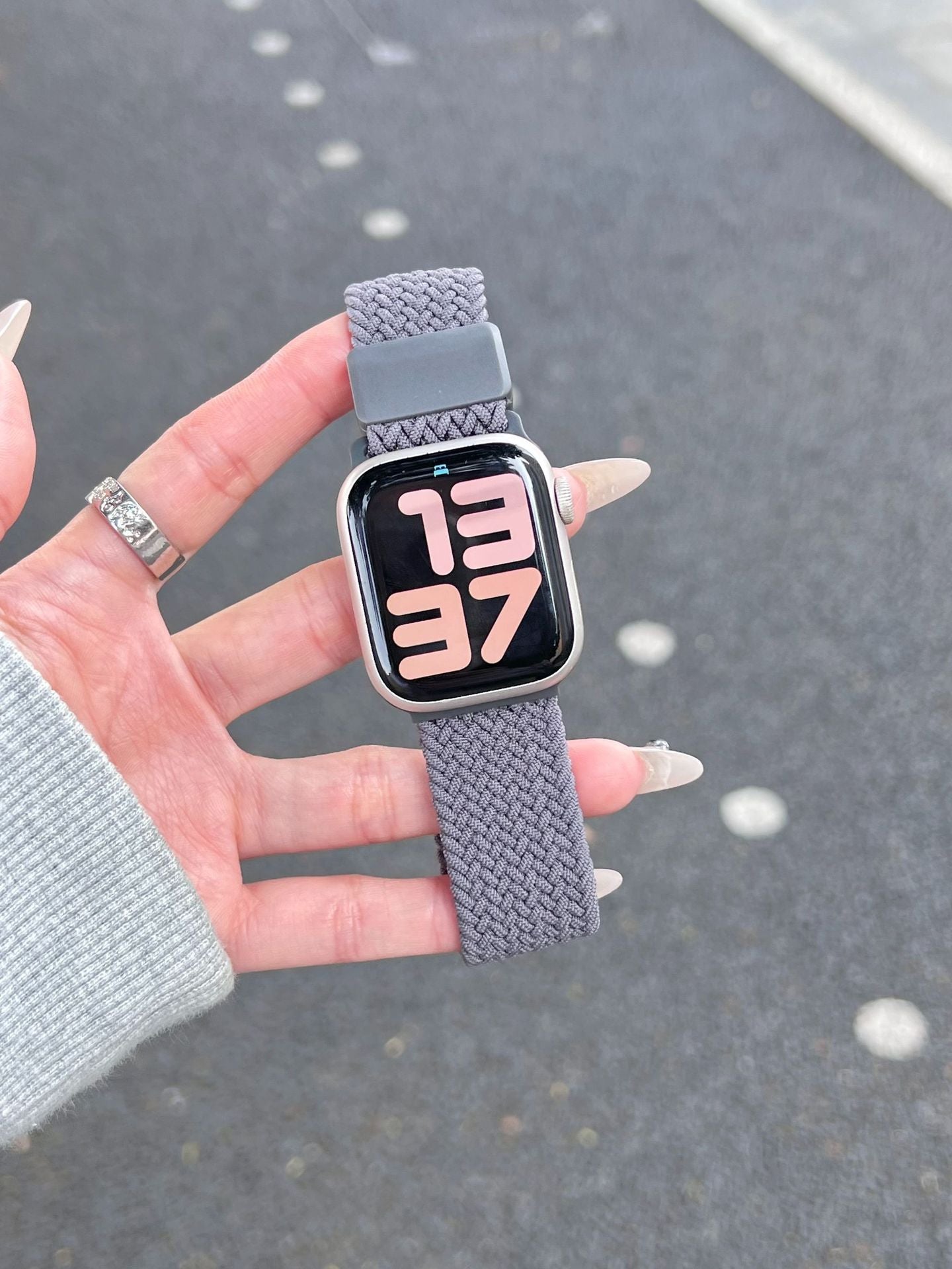 PallaBand Sports Nylon Braided Magnetic Buckle Strap (iWatch) - ANI-TECH