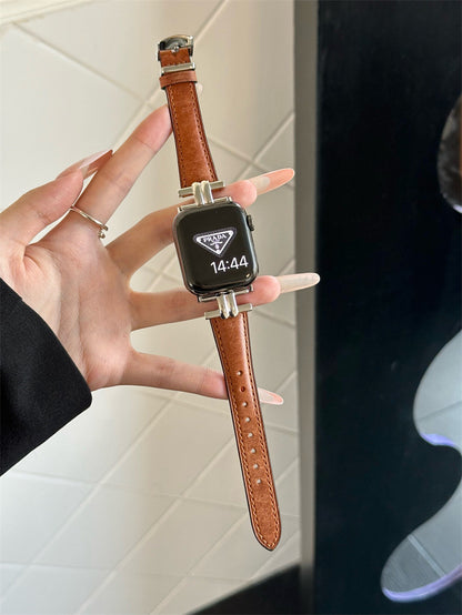 PallaBand Arc de Triomphe Vintage Leather Strap (iWatch) - ANI-TECH