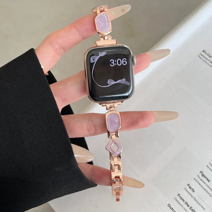 PallaBand Fine Glitter Metal Epoxy Strap (iwatch) - ANI-TECH