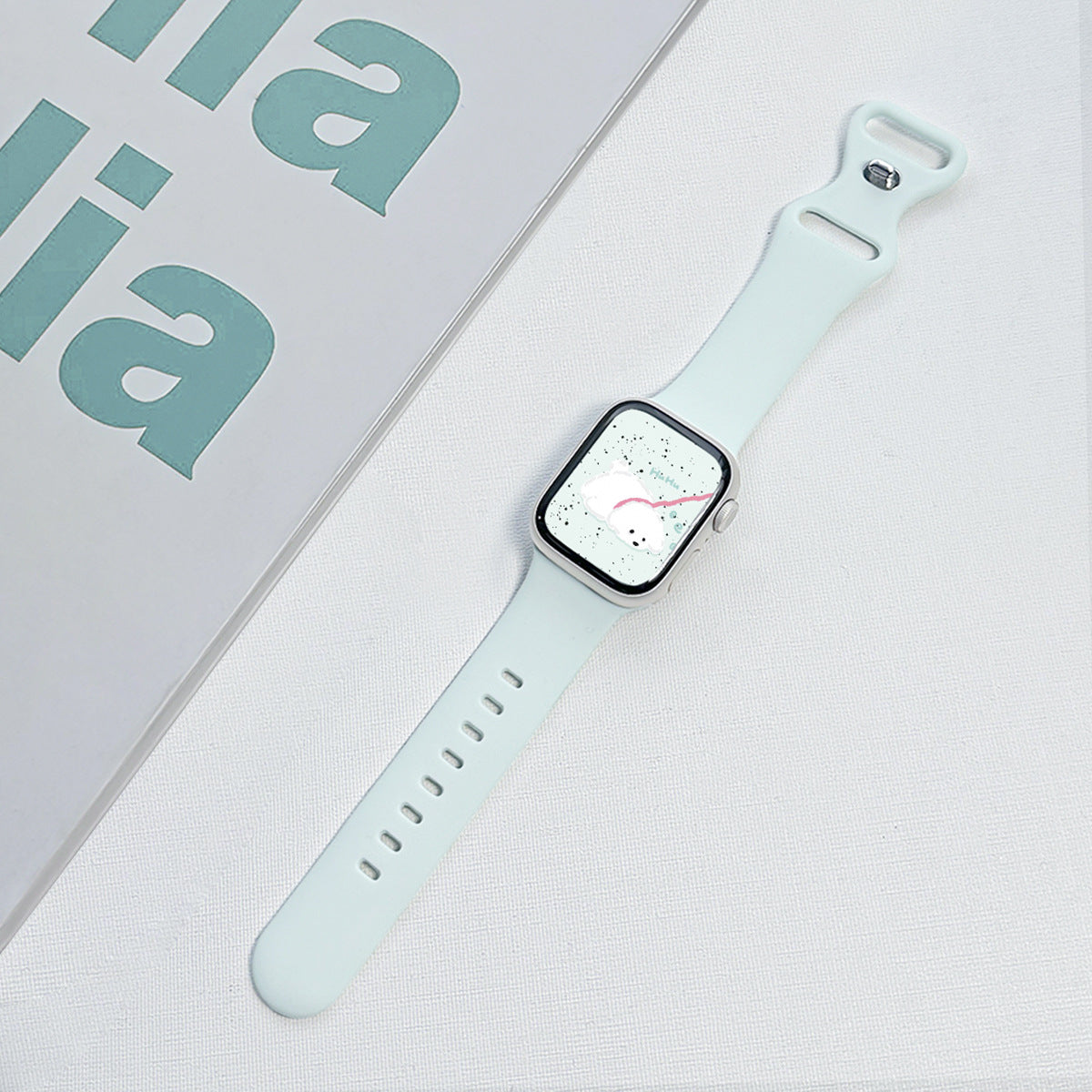 PallaBand Light Mint Series Braided Silicone (iWatch) - ANI-TECH
