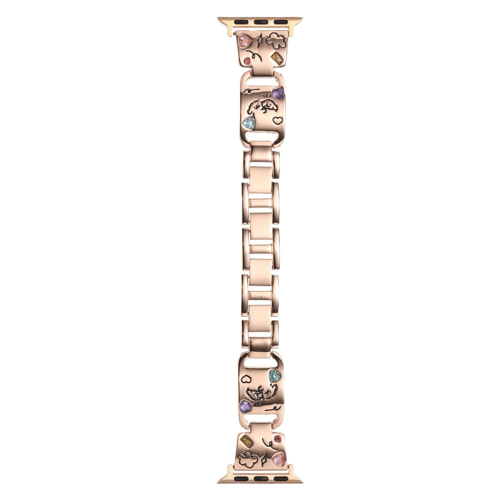 PallaBand Adorable Puppy Diamond Metal Strap (For iWatch) - ANI-TECH