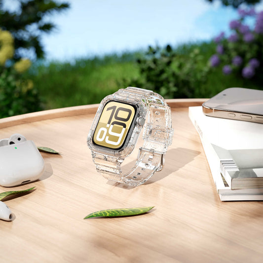 PallaBand Integrated Glacier Strap TPU Protective Case (iWatch) - ANI-TECH