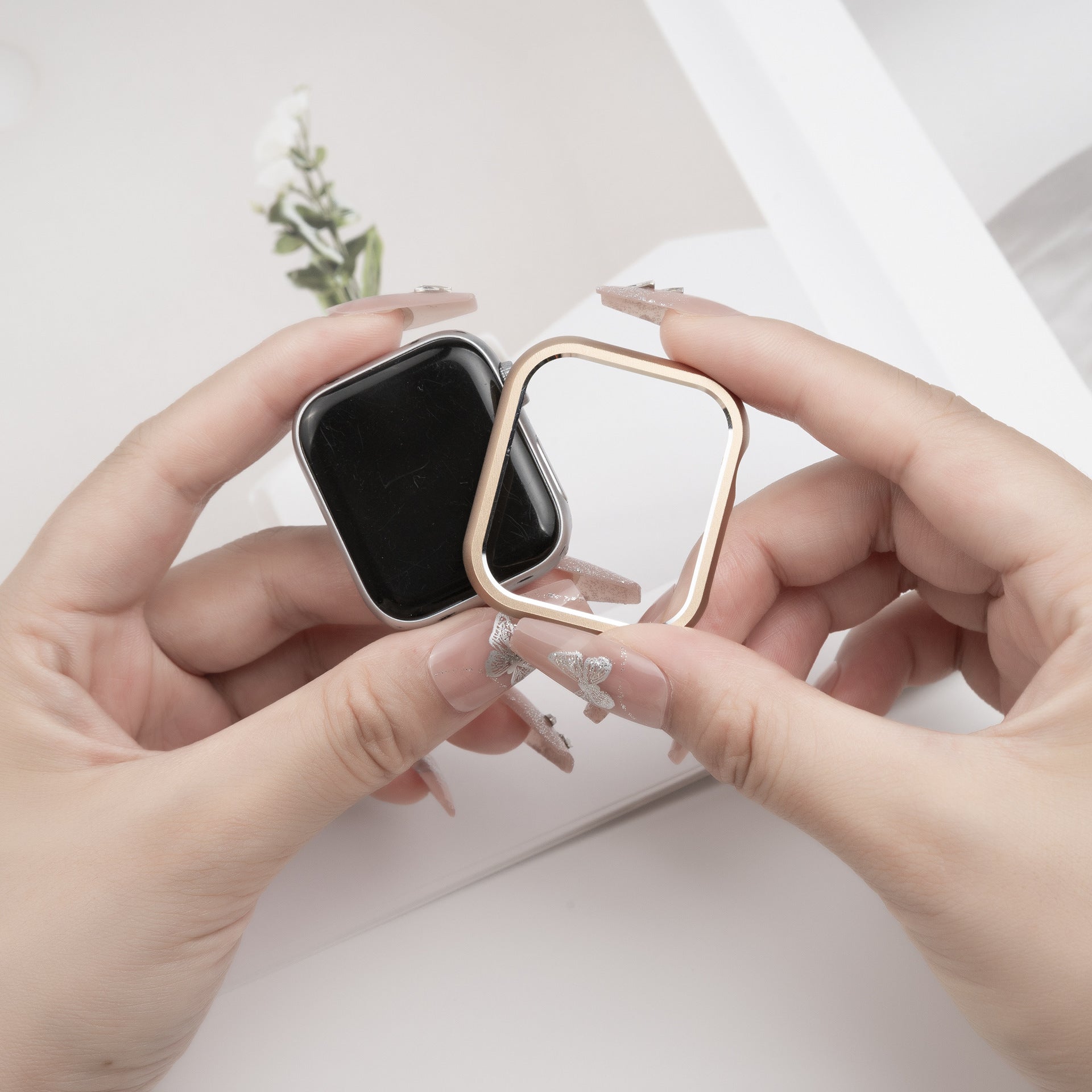 PallaBand Aluminum Alloy Metal Highlight Frame Watch Case (iwatch) - ANI-TECH