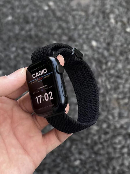PallaBand Simple Textured Nylon Braided Magnetic Strap (iWatch) - ANI-TECH