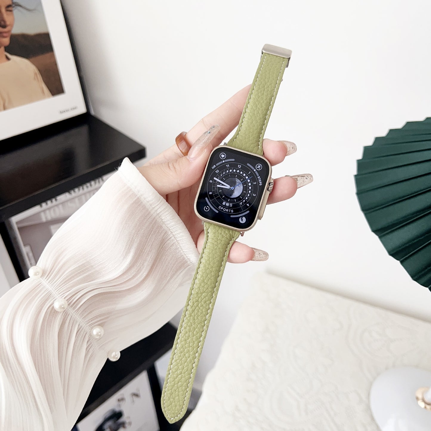 Soft Litchi Grain Magnetic Buckle Strap - ANI-TECH