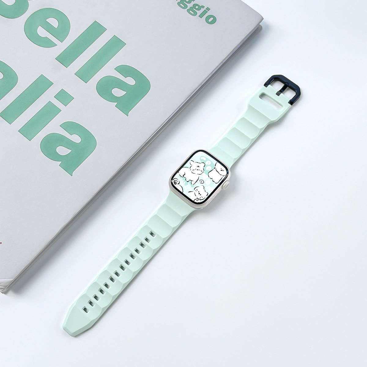 PallaBand Light Mint Series Braided Silicone (iWatch) - ANI-TECH