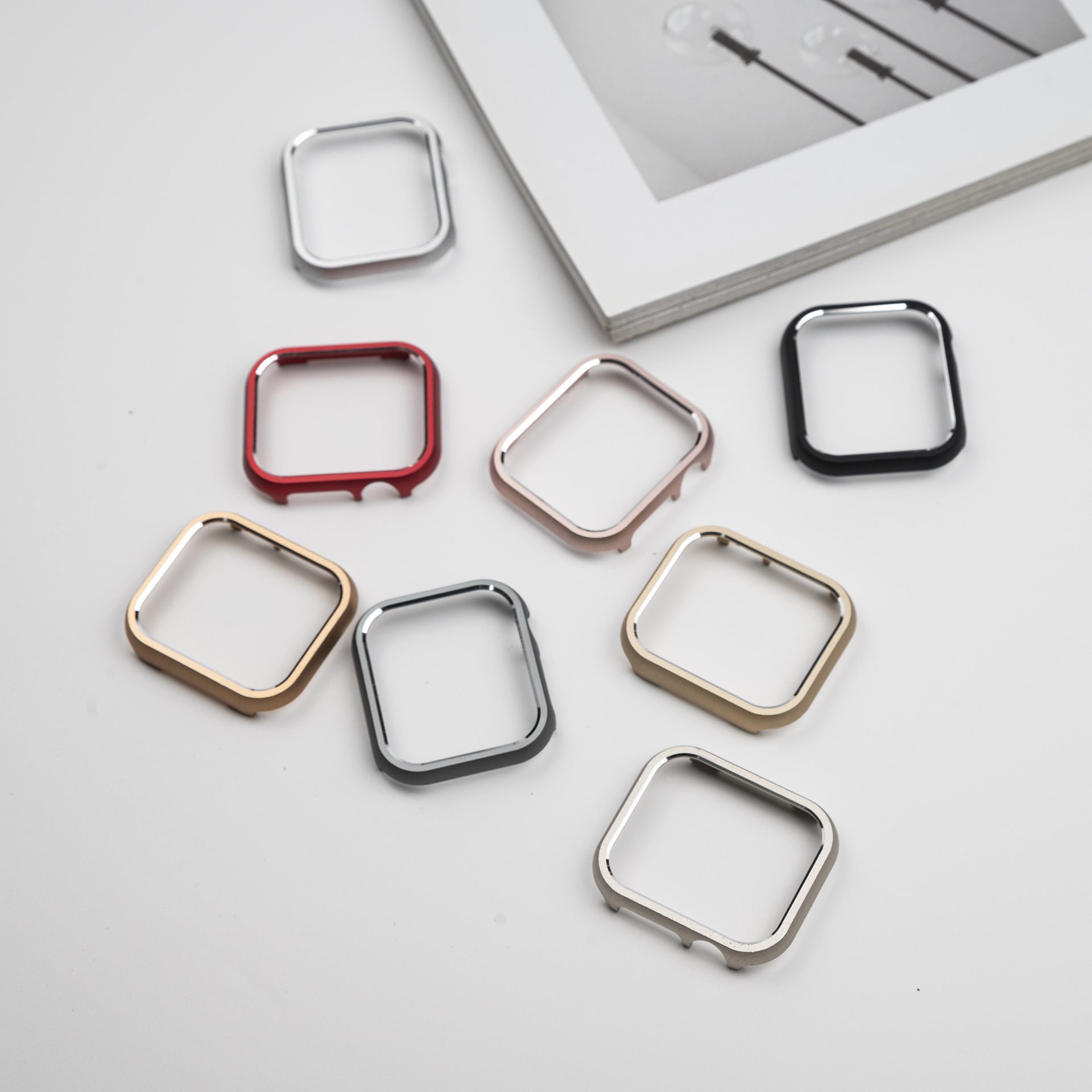 PallaBand Aluminum Alloy Metal Highlight Frame Watch Case (iwatch) - ANI-TECH
