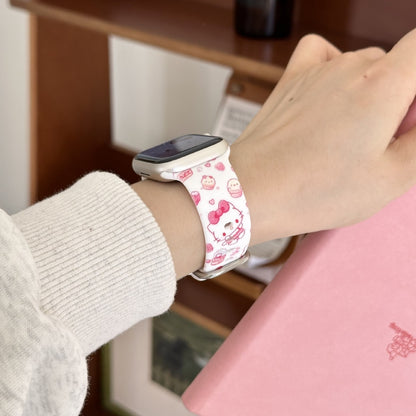 PallaBand Silicone Cute KT Cat Strap (iWatch) - ANI-TECH