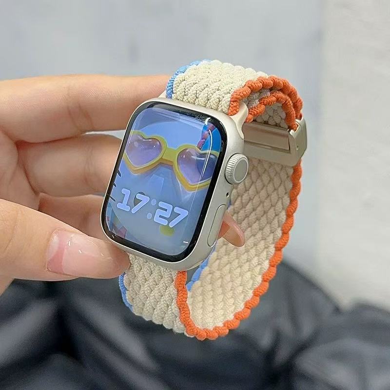 PallaBand Braided Magnetic Strap Ultra Apple Watch iwatch10 Stretch Nylon - ANI-TECH