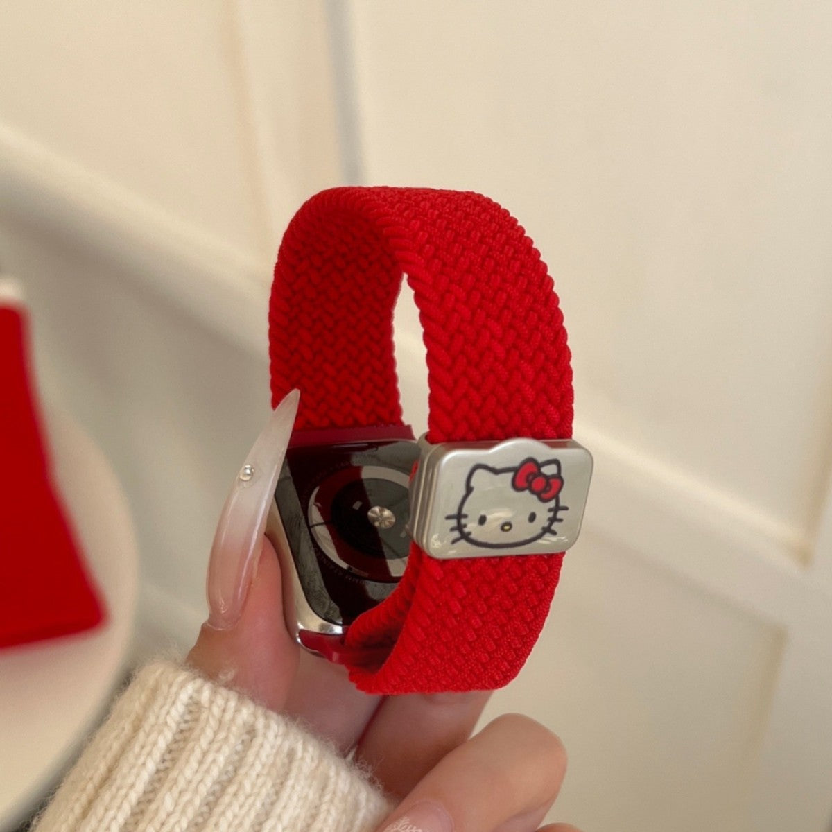 Nylon Braided KT Cat Magnetic Buckle Strap - ANI-TECH