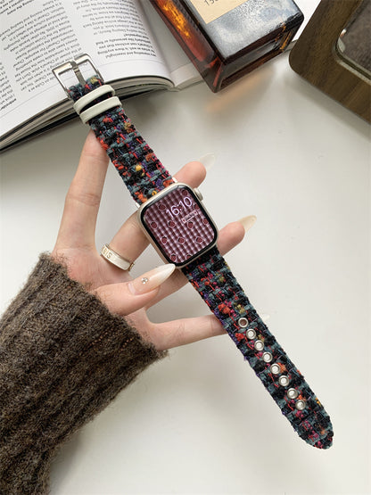 PallaBand Coarse Needle Plaid Strap (iwatch) - ANI-TECH