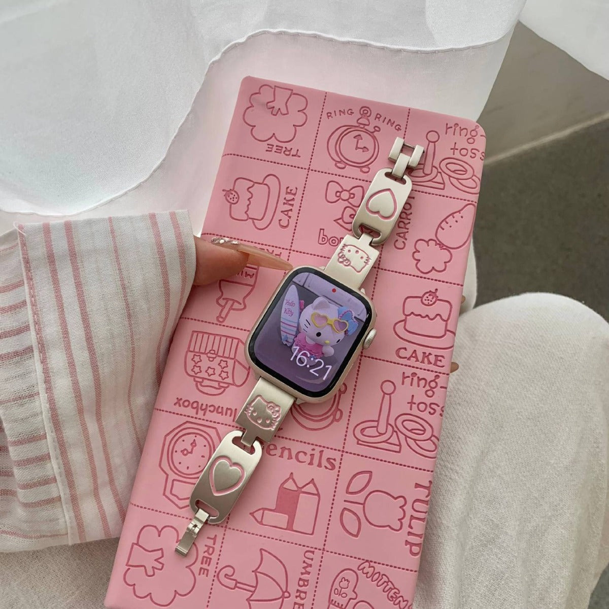 Pallaband™️ Love kt cat metal strap - ANI-TECH