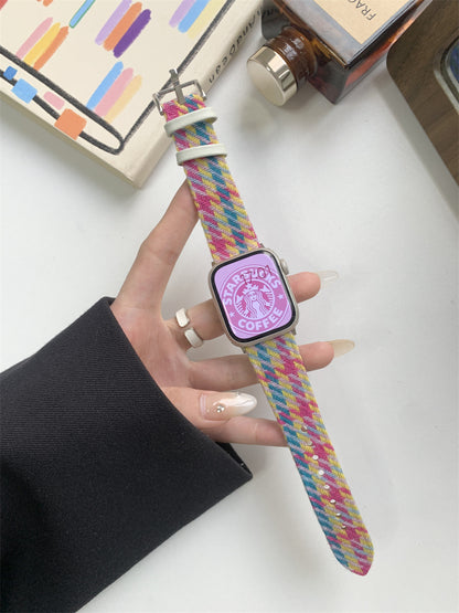 PallaBand Coarse Needle Plaid Strap (iwatch) - ANI-TECH