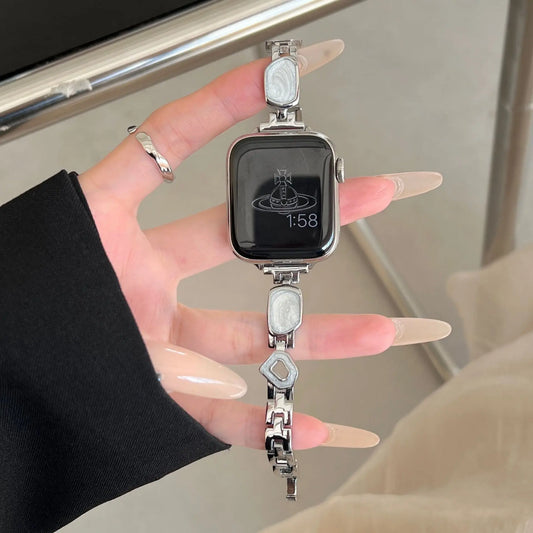 PallaBand Fine Glitter Metal Epoxy Strap (iwatch) - ANI-TECH
