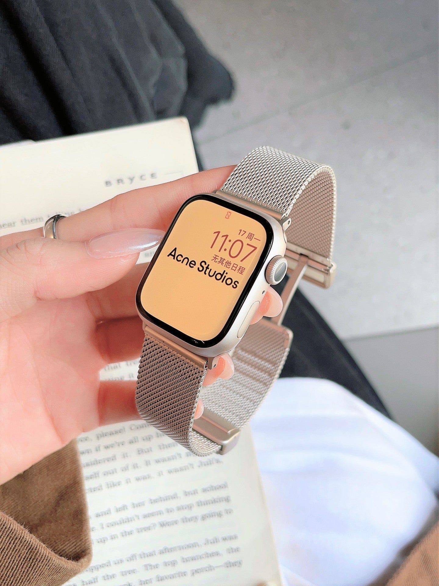PallaBand Milanese Magnetic Buckle Strap (iWatch) - ANI-TECH
